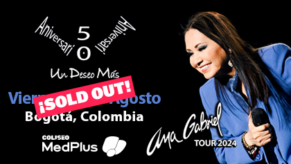 Ana Gabriel 50 Aniversario